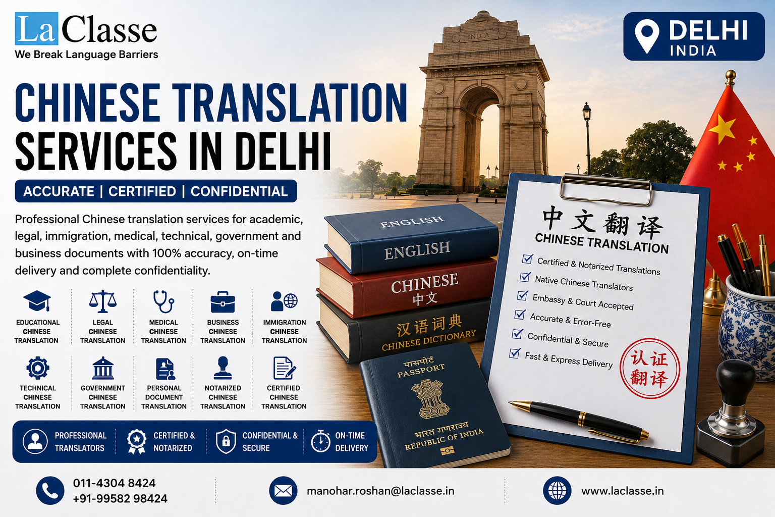 Chinese Translation Services in Delhi | Professional Experts